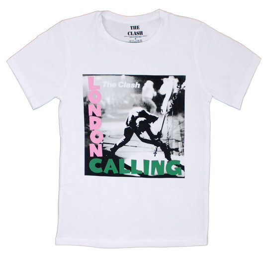 The Clash Ladies T-Shirt: London Calling Junior Top Front
