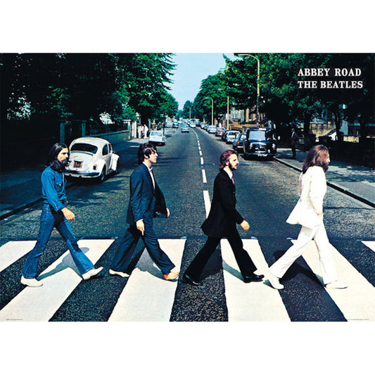 Beatles Abbey Road Subway Poster Front
