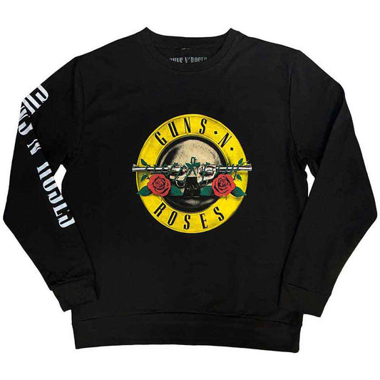 Guns N Roses Classic Logo Sweatshirt Front