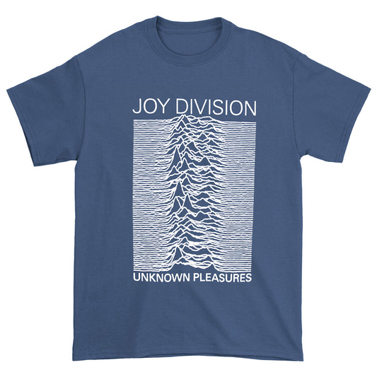 Unknown Pleasures Fp Denim Blue T-shirt
