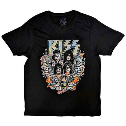 KISS End Of The Road Wings T-shirt