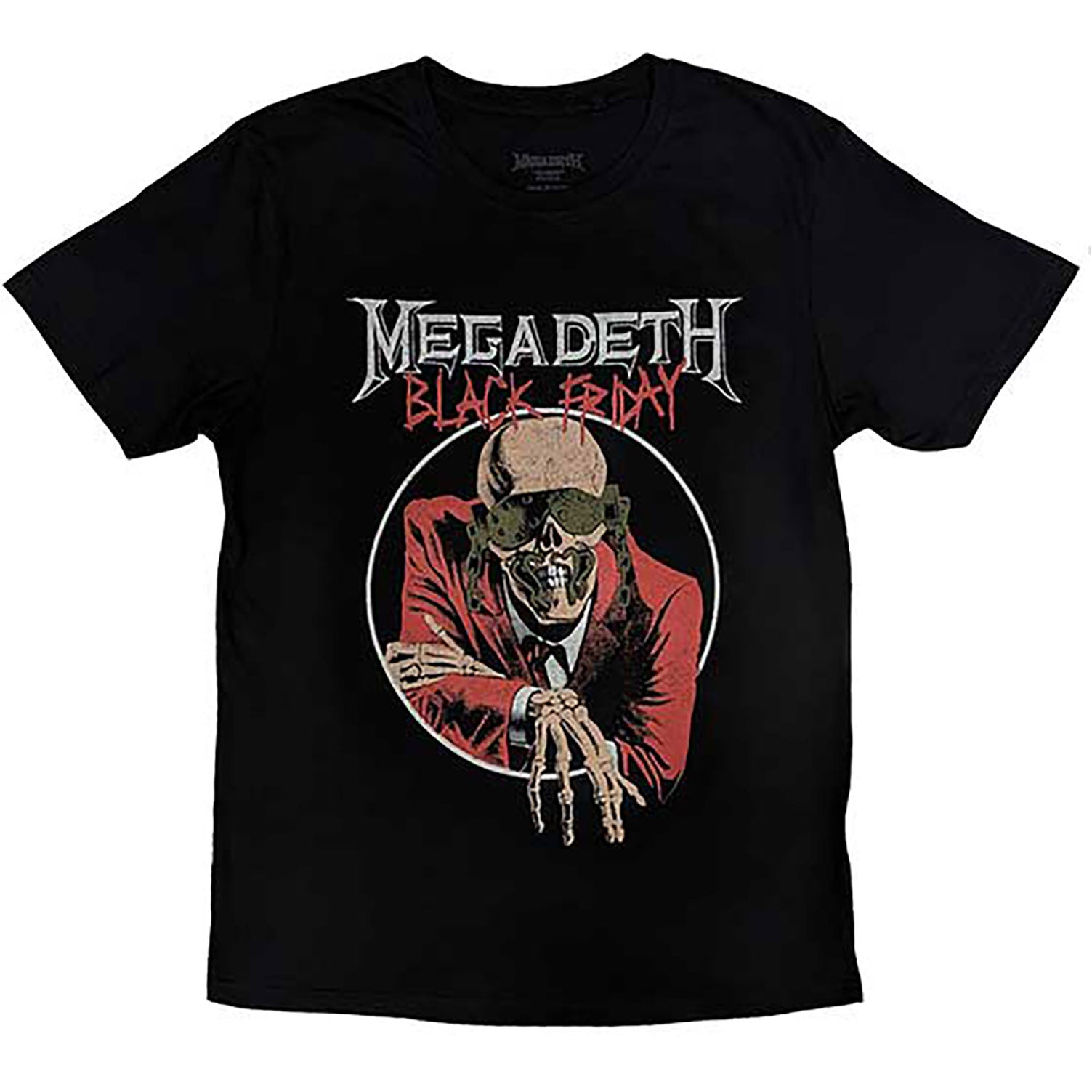 Megadeth Black Friday T-shirt | Megadeth Merch Store