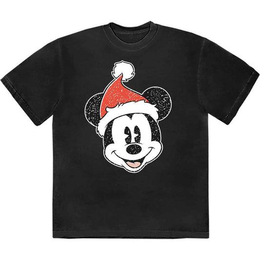 Disney Mickey Mouse Santa Hat T-shirt