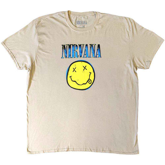 Nirvana Xerox Happy Face T-shirt