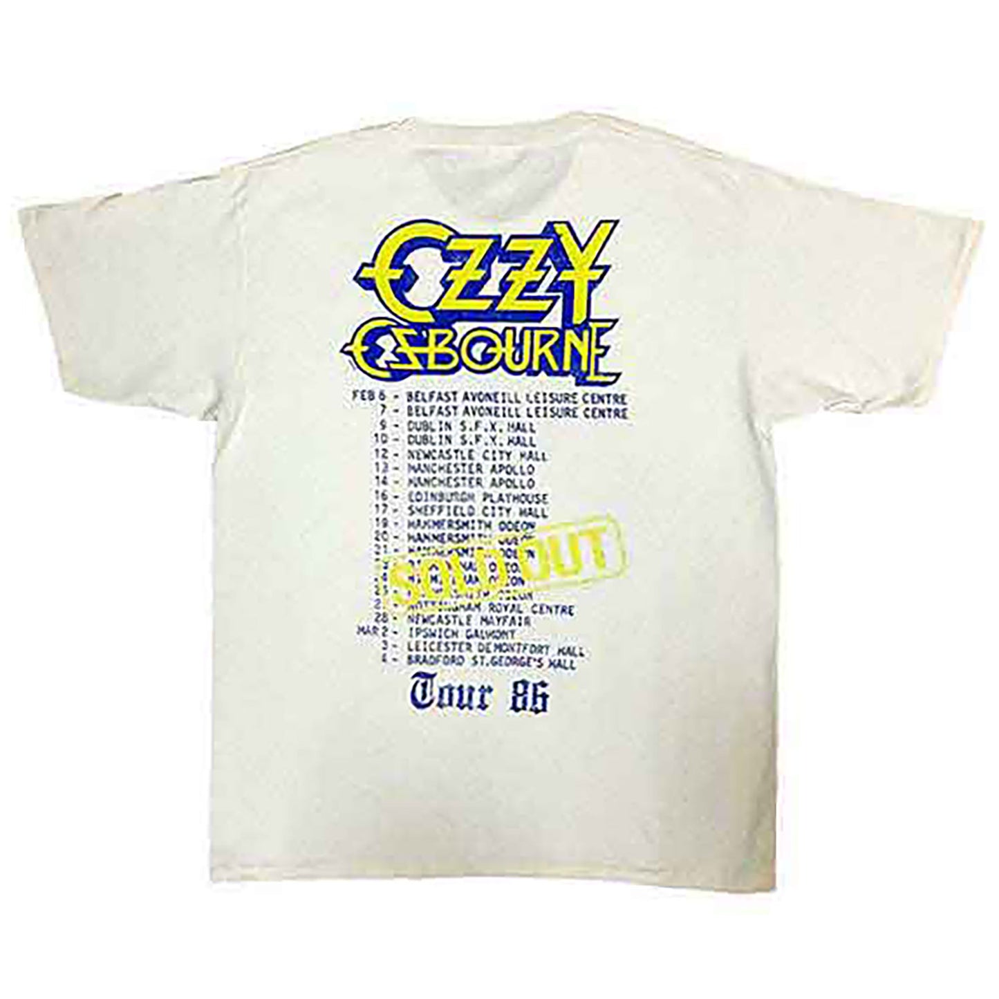 The Ultimate Sin Tour '86 T-shirt