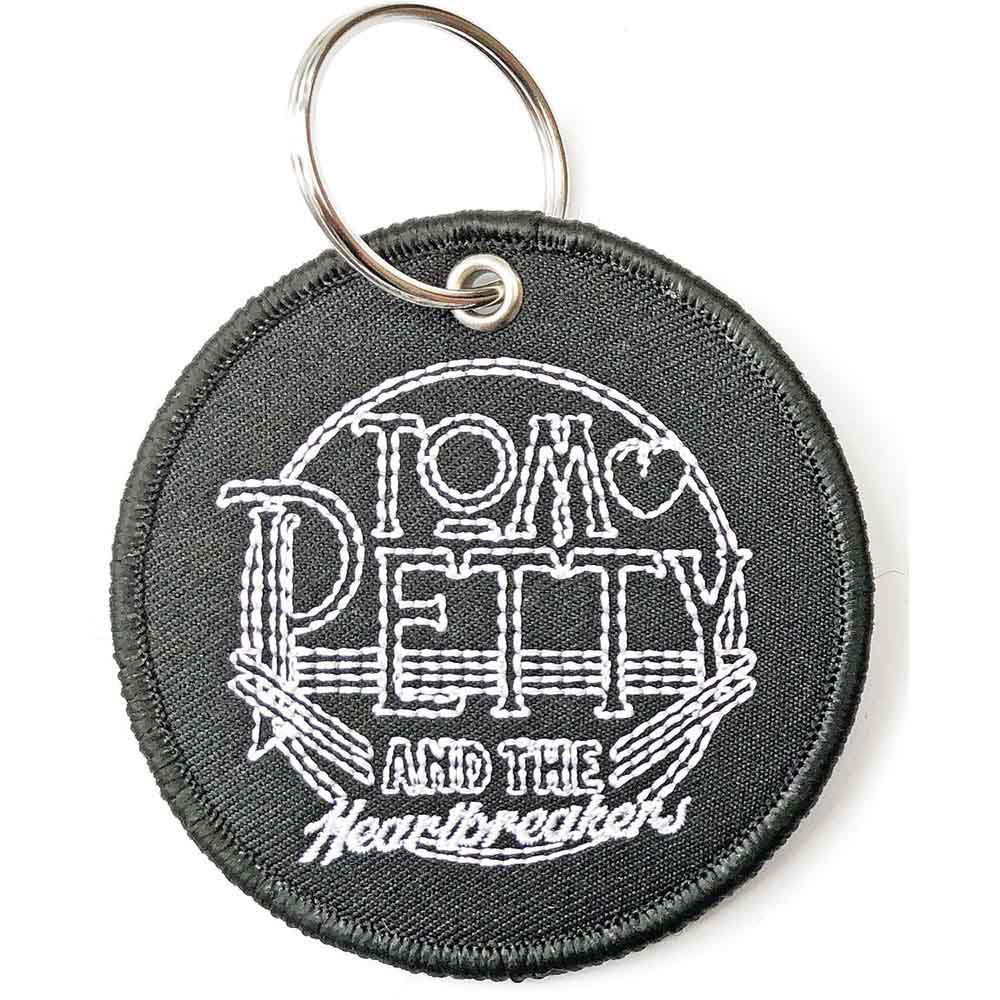 Tom Petty & The Heartbreakers Circle Logo Embroidered Key Chain