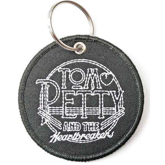 Tom Petty & The Heartbreakers Circle Logo Embroidered Key Chain