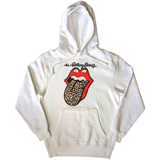 Rolling Stones Leopard Tongue Hooded Sweatshirt