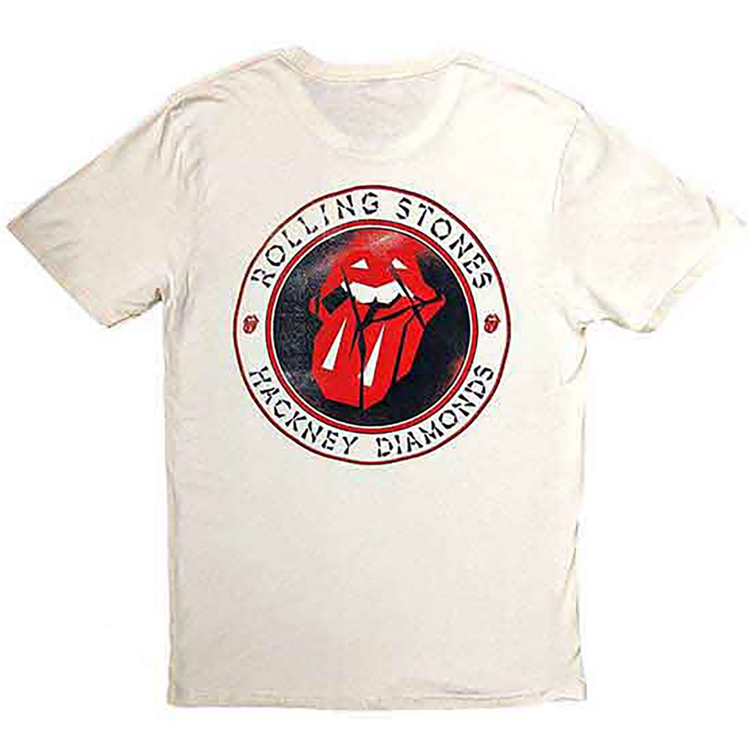 Rolling Stones Hackney Diamonds Circle Label T-shirt