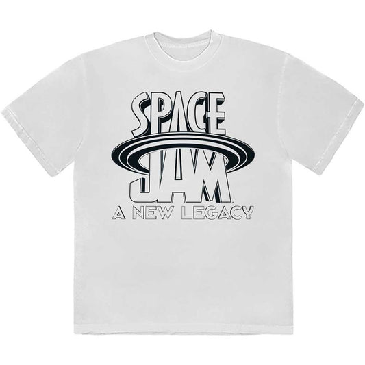 Space Jam B&w Logo T-shirt