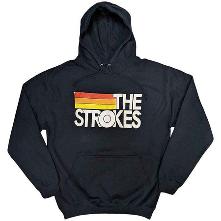 Logo & Stripes Hooded Sweatshirt