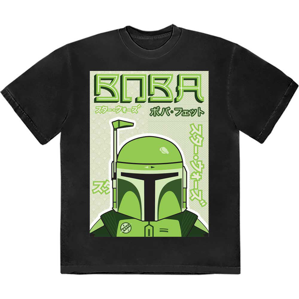 Star Wars Boba Japanese T-shirt Front