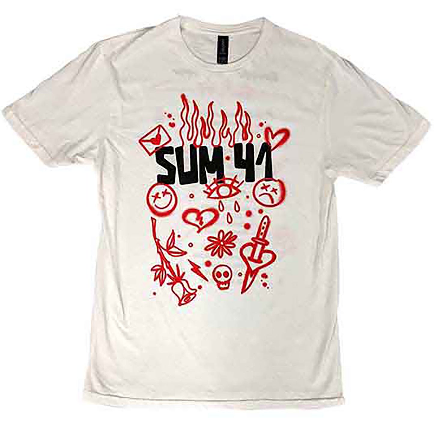 Sum 41 Sketches European Tour 2022 T-shirt