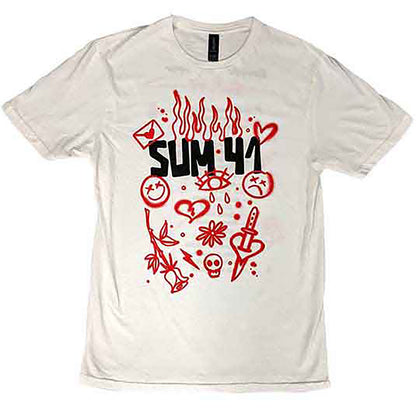 Sum 41 Sketches European Tour 2022 T-shirt