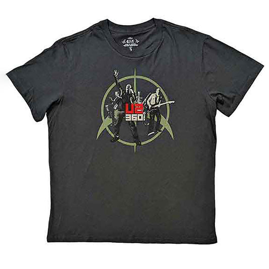 U2 360 Degree Tour 2010 Band Photo T-shirt