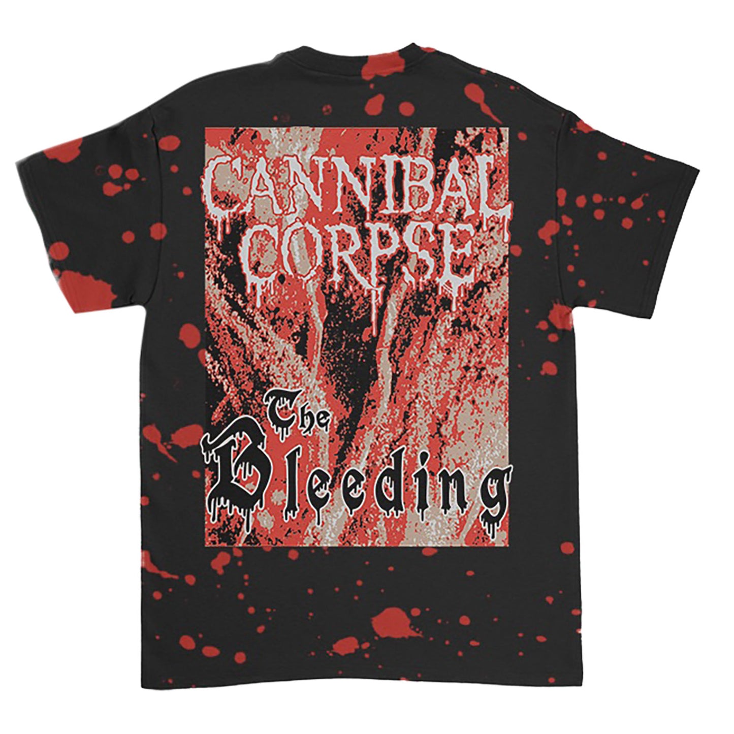 The Bleeding Blood Splatter Dye (Rockabilia Exclusive) Tie Dye T-shirt