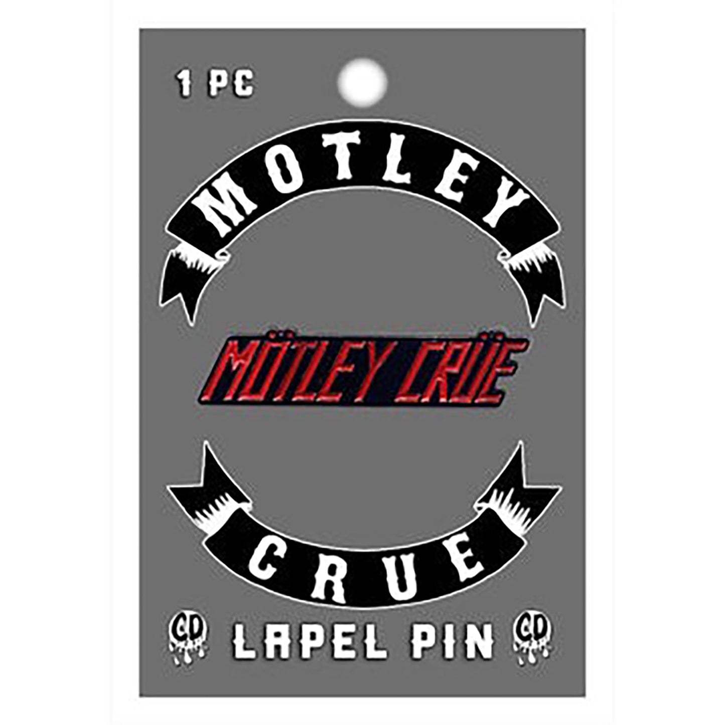 Motley Crue M�tley Cr�e Logo Pewter Pin Badge