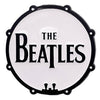 The Beatles Bass Drum Logo Pewter Pin Badge