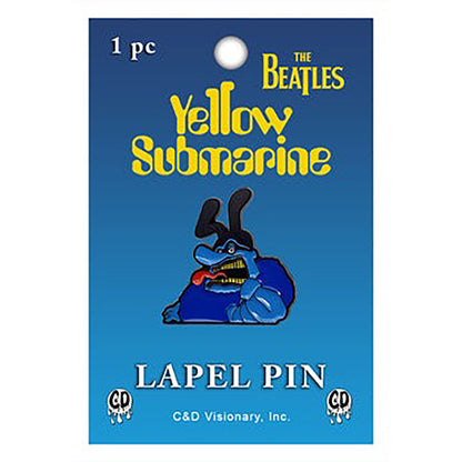 The Beatles Yellow Submarine Blue Meanie Pewter Pin Badge