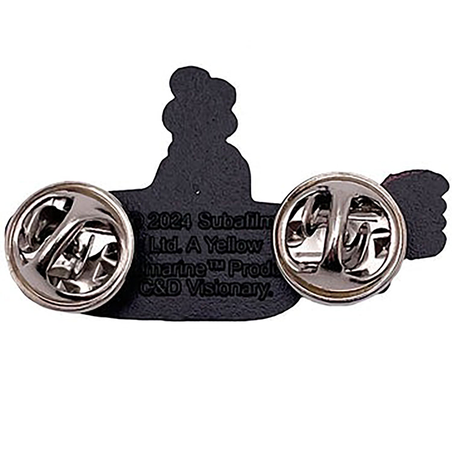 Beatles The Beatles Yellow Submarine Logo Pewter Pin Badge