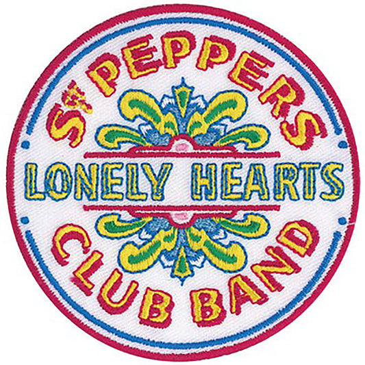 The Beatles Sgt Pepper Logo Embroidered Patch