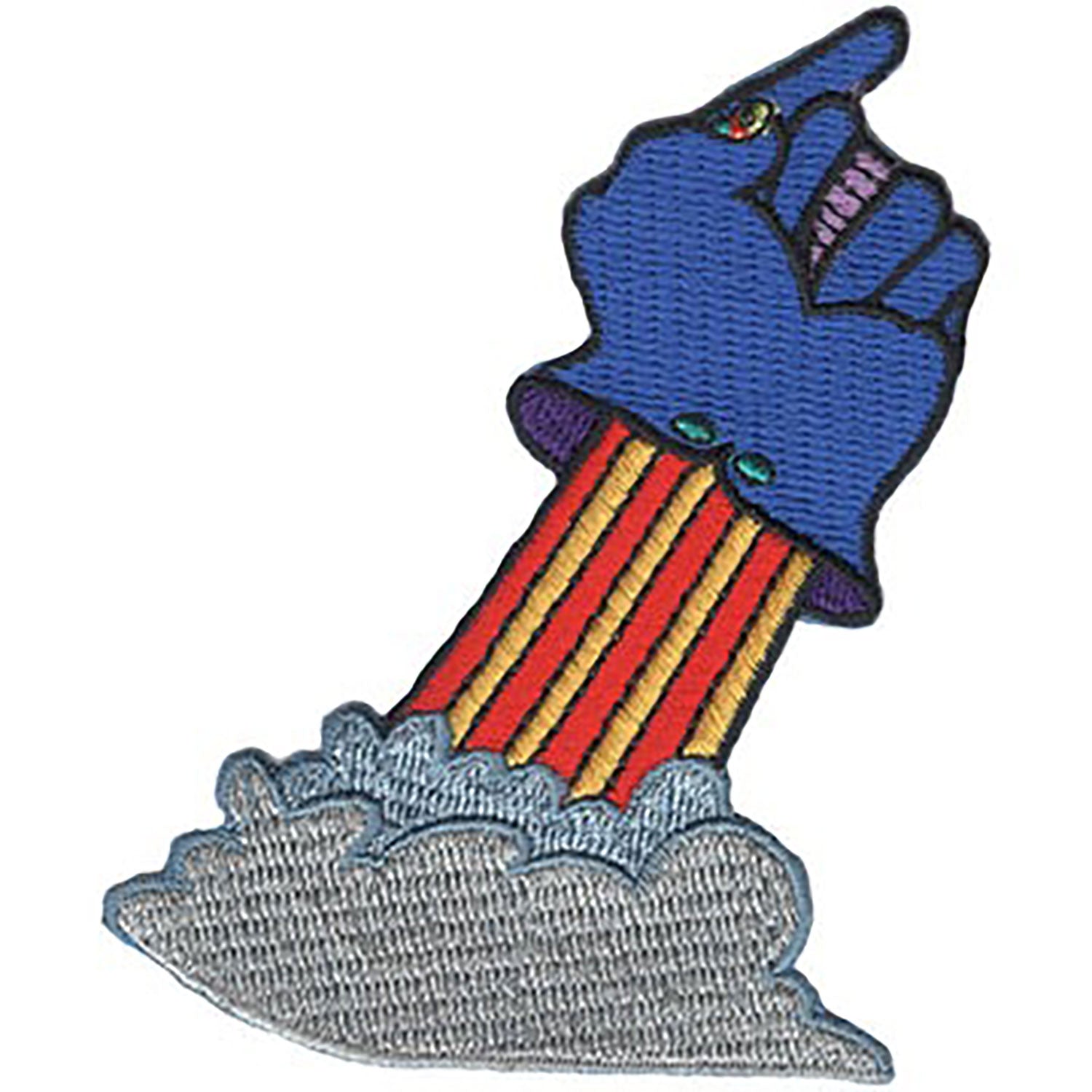 The Beatles Yellow Submarine Hand Rocket Embroidered Patch