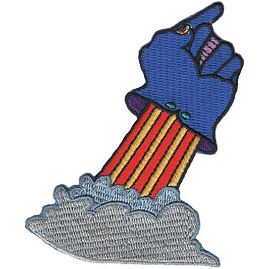 The Beatles Yellow Submarine Hand Rocket Embroidered Patch