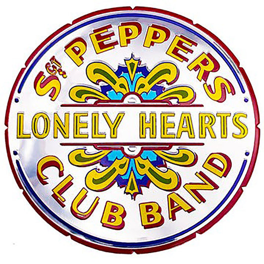 Beatles The Beatles Sgt Pepper Logo Sticker