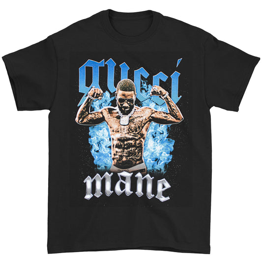 Blue Fire Photo T-shirt