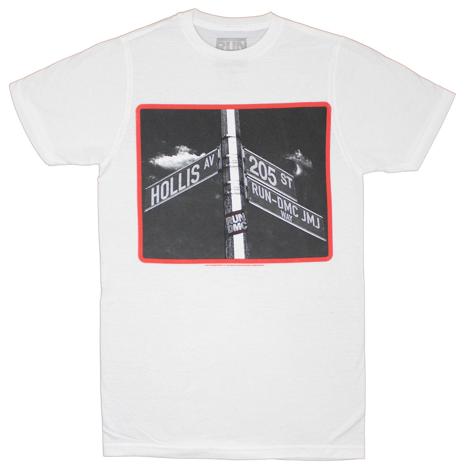 Hollis Av 205 St Run-DMC JMJ Way T-shirt