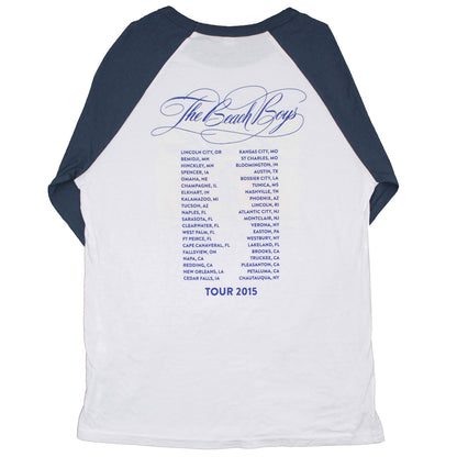 The Beach Boys U.S. Tour 2015 Baseball Jersey
