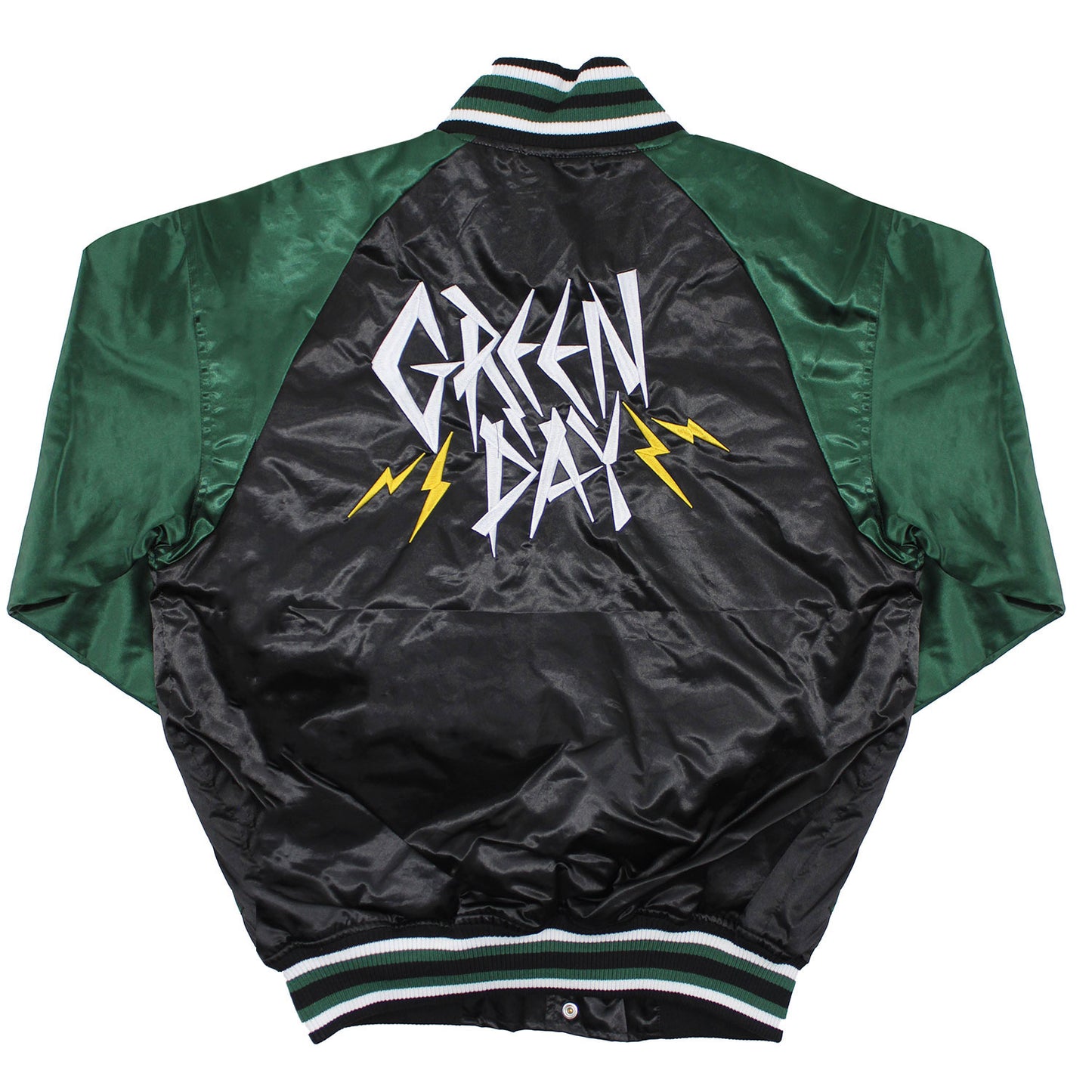 Lightning Logo Satin Jacket Jacket