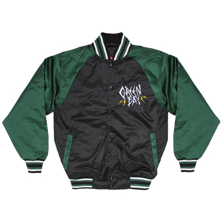 Lightning Logo Satin Jacket Jacket