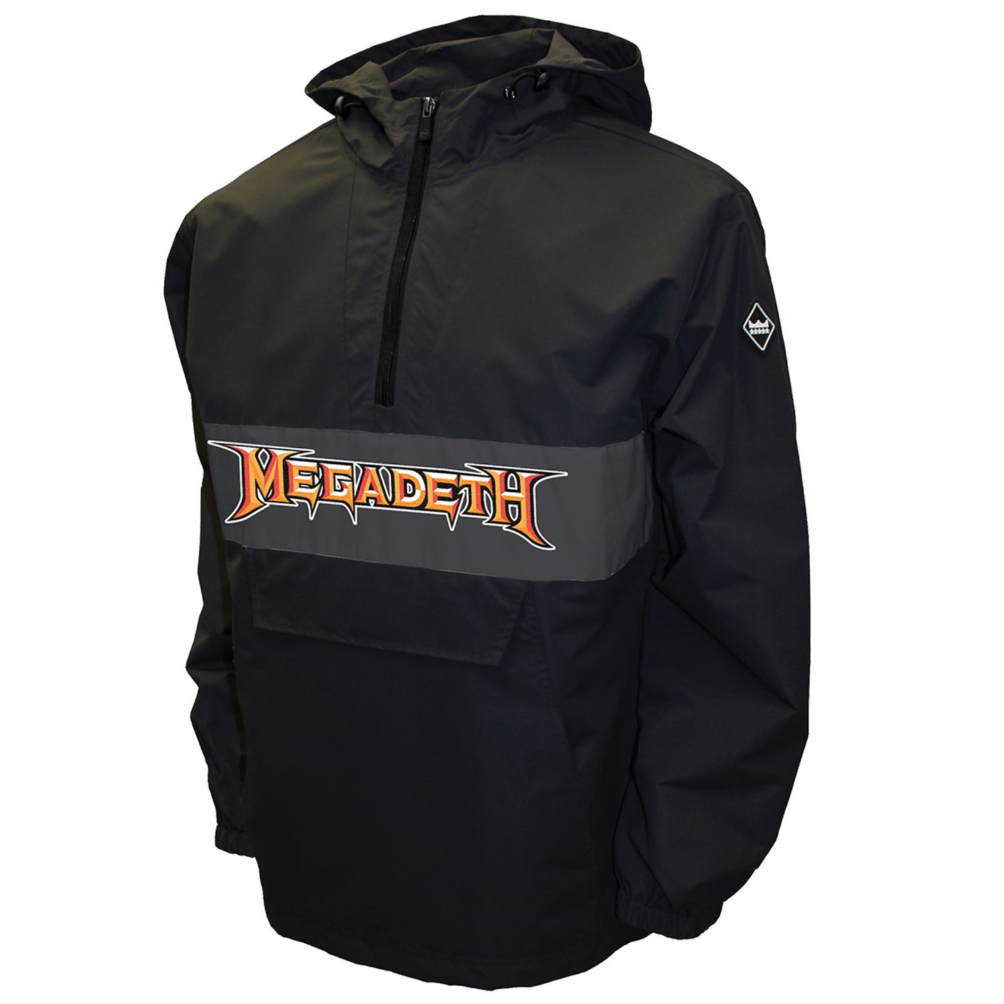 Megadeth Hooded Windshell Pullover Jacket
