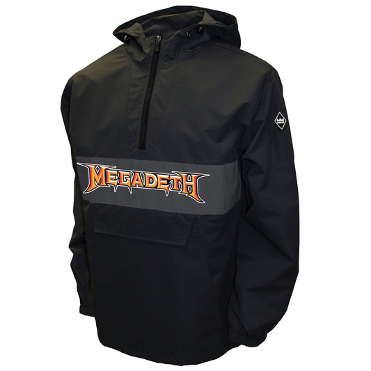Megadeth Hooded Windshell Pullover Jacket