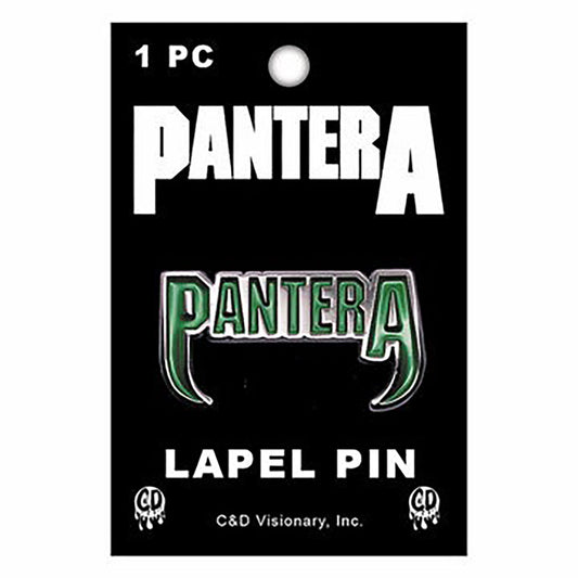 Pantera Logo Pewter Pin Badge