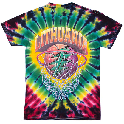 Lithuania Tie Dye T-shirt