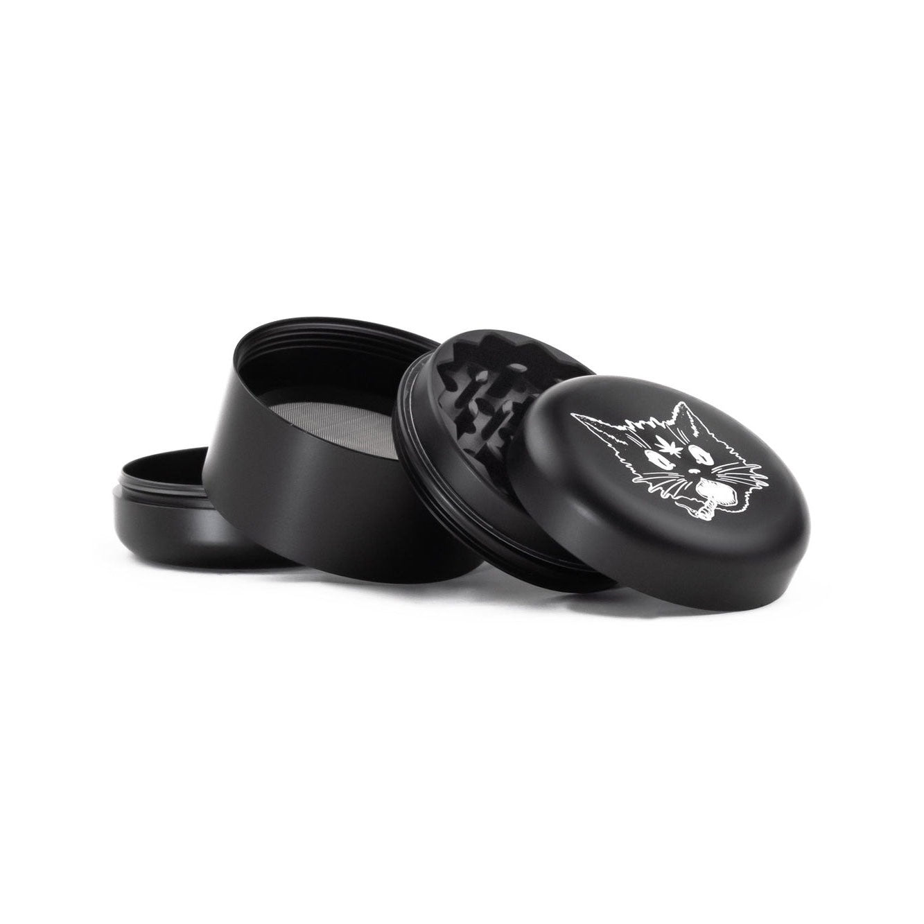 Blackcraft Cult Blackcraft 9 Lives 2" 4 Piece Grinder Grinder