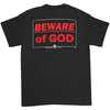 Classic Distressed Logo/Beware of God T-shirt