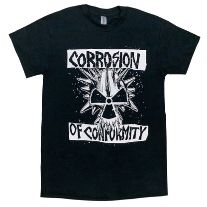 Classic Distressed Logo/Beware of God T-shirt