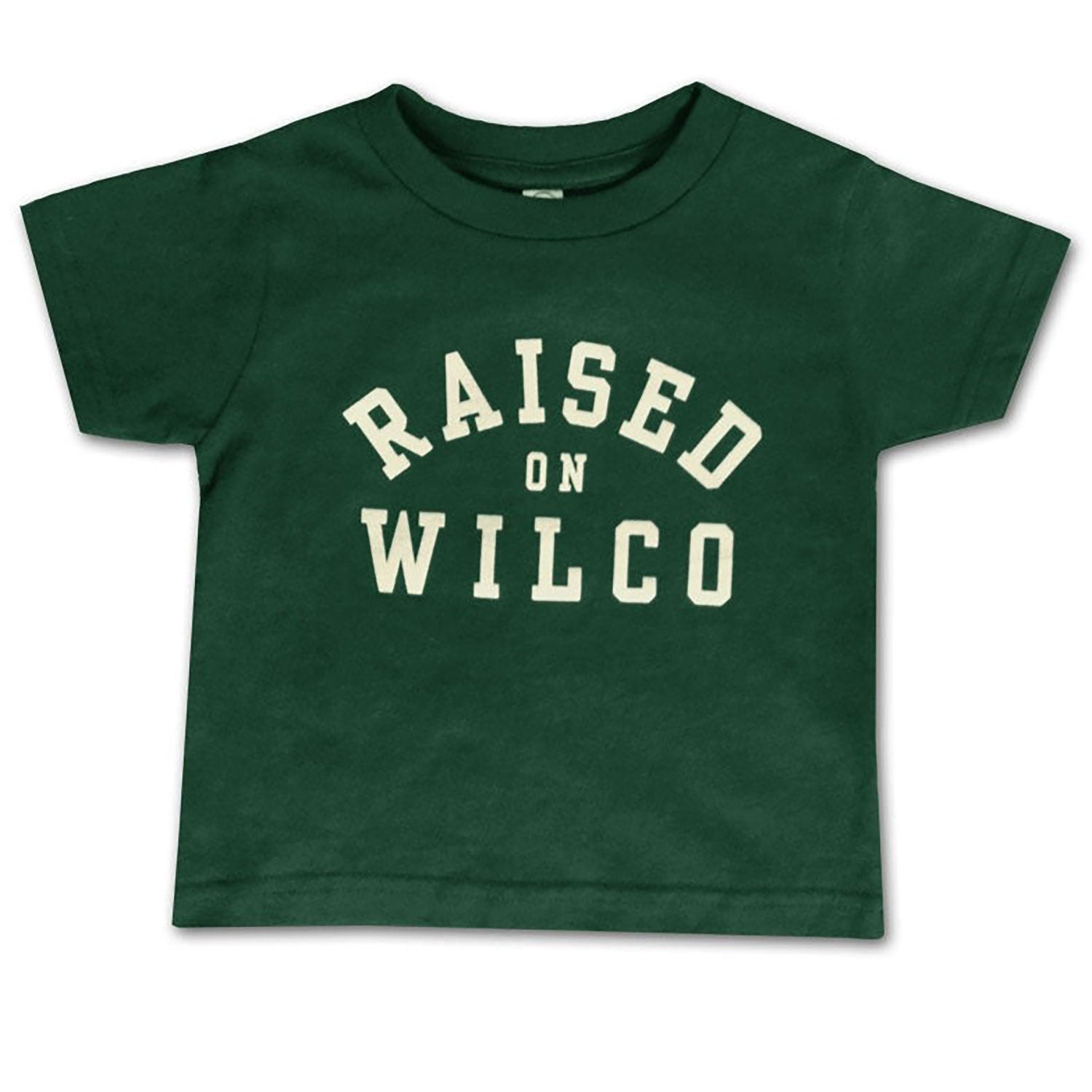 Kid's Green Raised on Wilco T-shirt