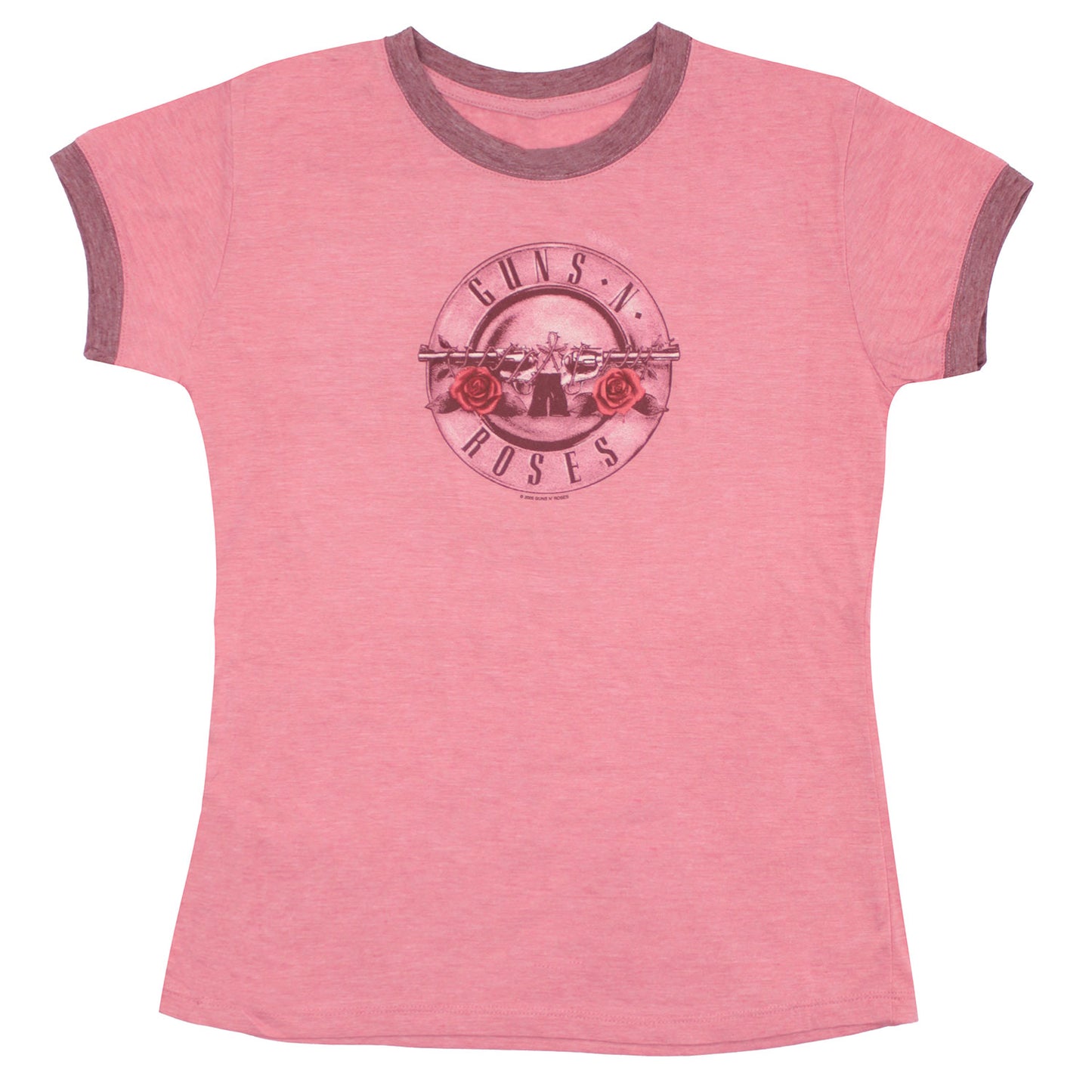 Pink Bullet Logo Junior Top