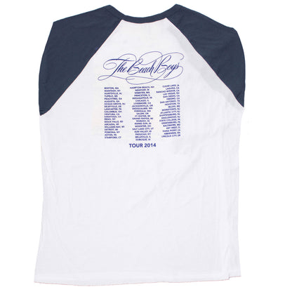The Beach Boys U.S. Tour 2014 (Boston, MA - Lincoln City, OR) Baseball Jersey