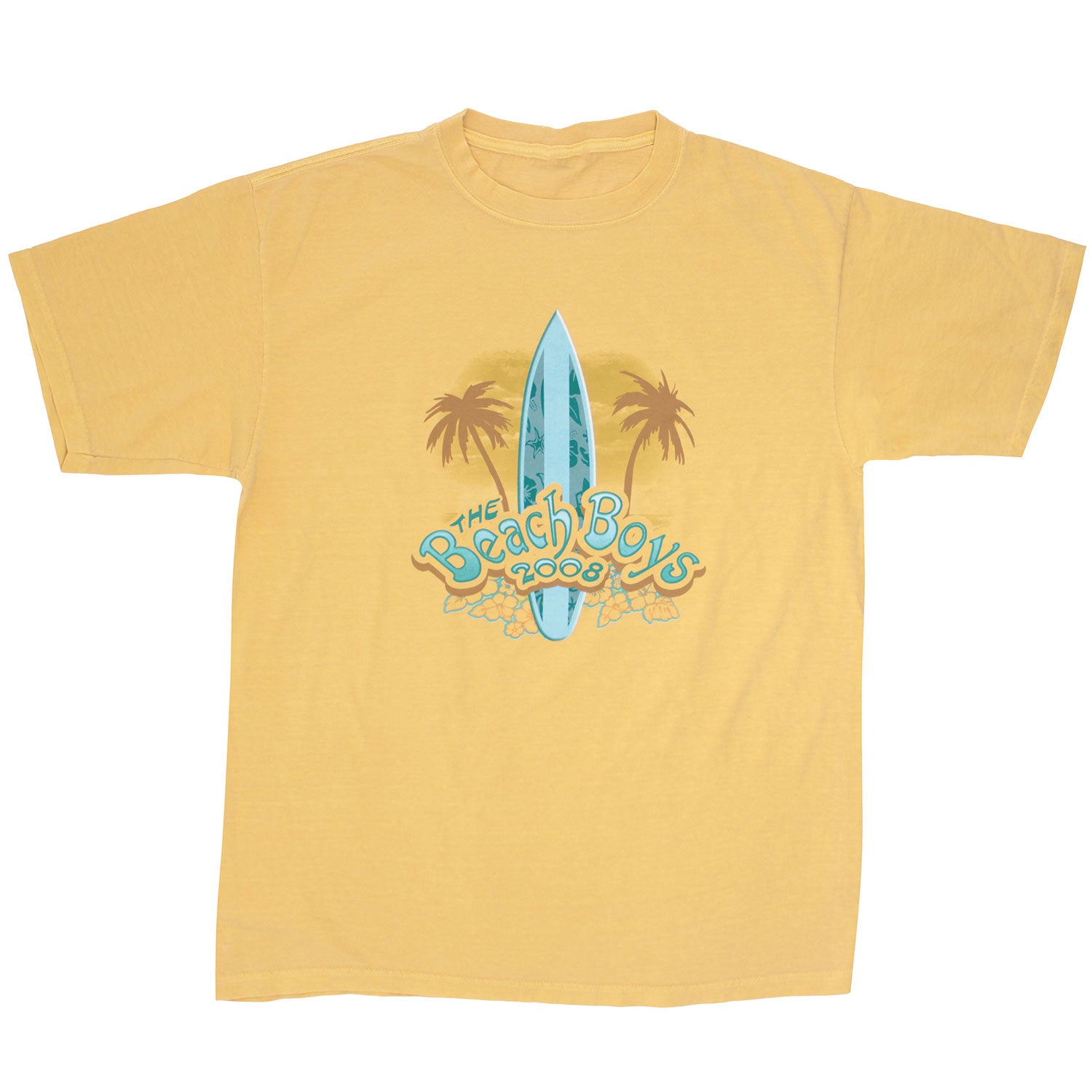 The Beach Boys Tour 2008 (Danbury, CT - Lincoln City, OR) Over Dyed T-shirt