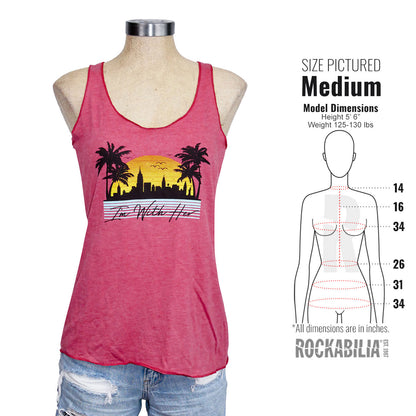 I'm With Her Sunset Tank Junior Top Alt 3