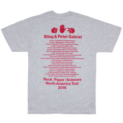 Jumbo Print Sign Language Hands Photo T-shirt