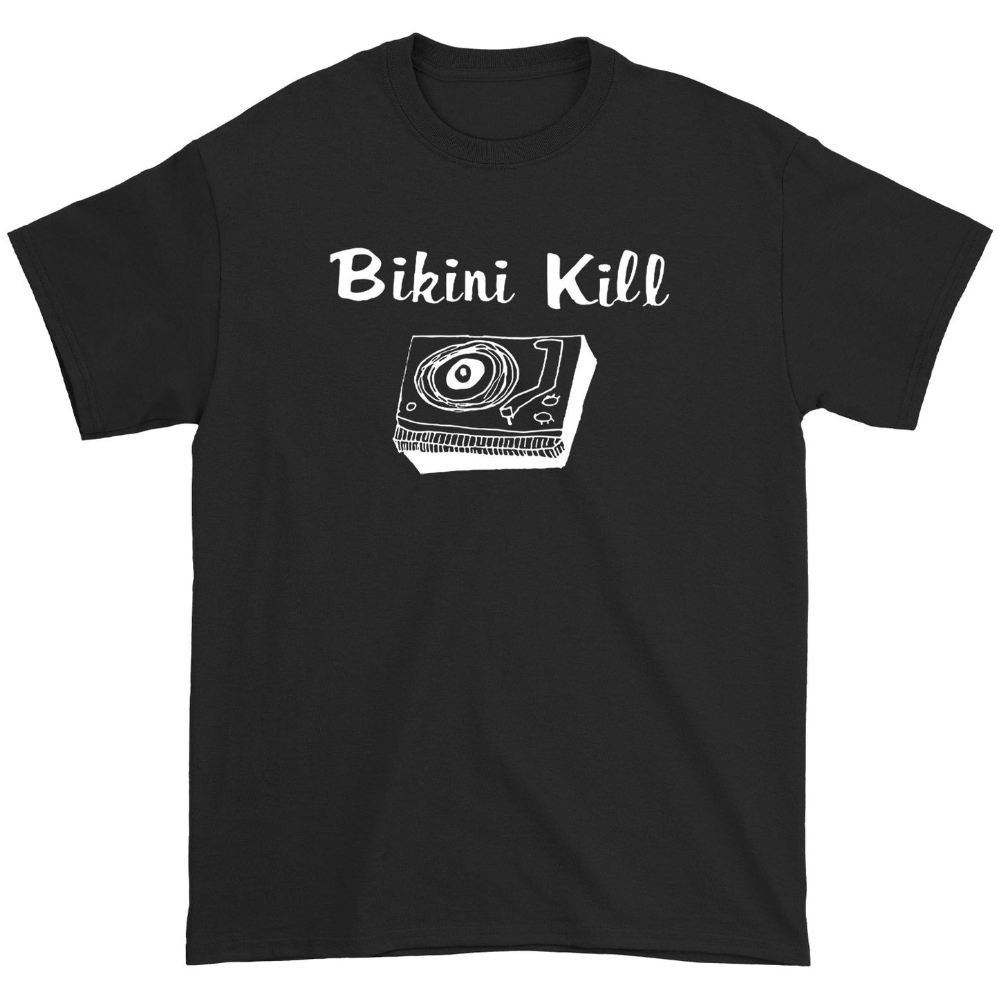 Bikini Kill Record Player [BLACK] T-shirt