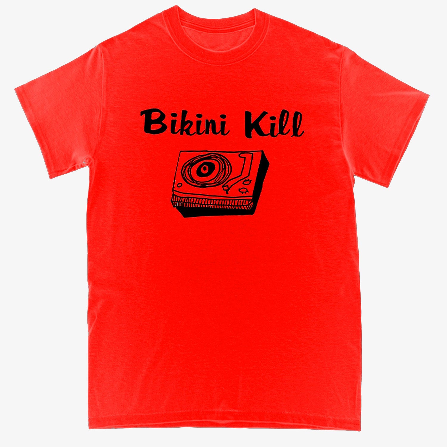 Record Player [RED] T-shirt