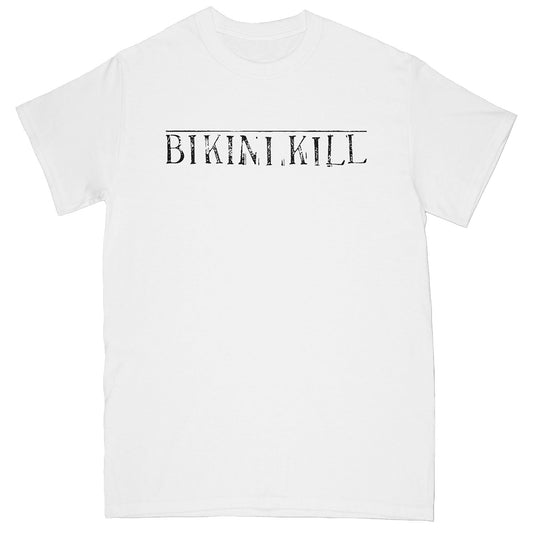 Bikini Kill Logo [WHITE] T-shirt