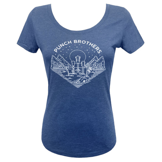 Women's Desert [BLUE] Junior Top